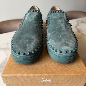 Mens Christian Louboutin Pike Boat Flat 44.5